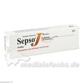 Sepso J Salbe, 100 G – PZN 1348337 из Германии (PZN 1348337)