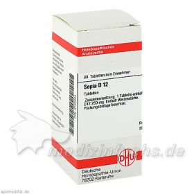 SEPIA D12, 80 ST – PZN 2105944 из Германии (PZN 2105944)
