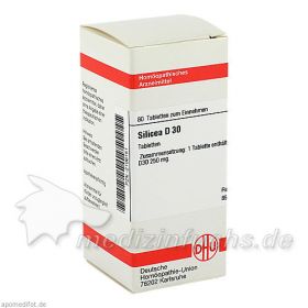 SILICEA D30, 80 ST – PZN 2106151 из Германии (PZN 2106151)