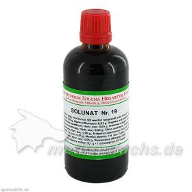Solunat Nr. 19, 100 ML – PZN 2942798 из Германии (PZN 2942798)