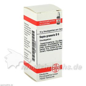 SEPIA GRUNERIS D 6, 10 G – PZN 4236840 из Германии (PZN 4236840)