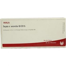 SEPIA E SECRETO GL D15, 10X1 ML – PZN 4626765 из Германии (PZN 4626765)