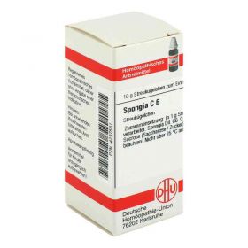 Spongia C 6 Globuli (10 g) – PZN 4237561 из Германии (PZN 4237561)