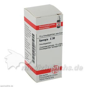 SPONGIA C30, 10 G – PZN 2931671 из Германии (PZN 2931671)