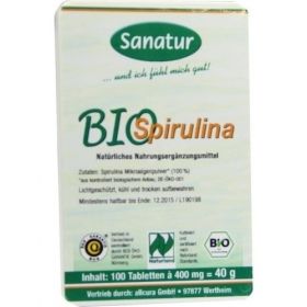 Spirulina Bio Tabletten, 100 ST – PZN 3236803 из Германии (PZN 3236803)