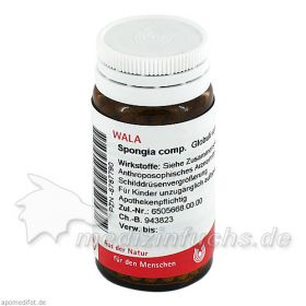 SPONGIA COMP, 20 G – PZN 8787790 из Германии (PZN 8787790)