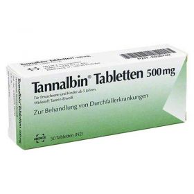 Tannalbin (50 stk) – PZN 2036769 из Германии (PZN 2036769)