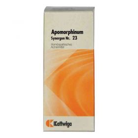 Synergon 23 Apomorphinum N Tropfen (50 ml) – PZN 3574724 из Германии (PZN 3574724)