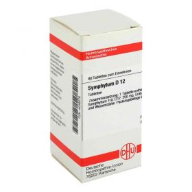 Symphytum D 12 Tabletten (80 stk) – PZN 4239376 из Германии (PZN 4239376)
