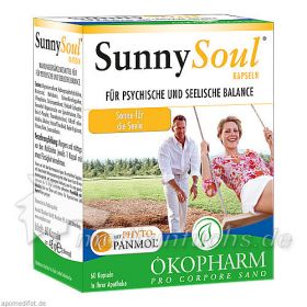 SunnySoul Kapseln, 60 ST – PZN 10519418 из Германии (PZN 10519418)