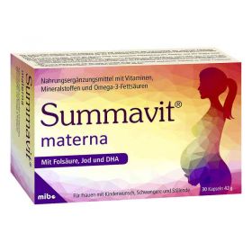 Summavit materna Kapseln (30 stk) – PZN 13913239 из Германии (PZN 13913239)