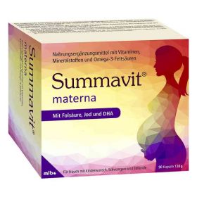 Summavit materna Kapseln (90 stk) – PZN 13913245 из Германии (PZN 13913245)