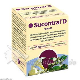 Sucontral D Diabetiker Kapseln, 60 ST – PZN 619521 из Германии (PZN 619521)
