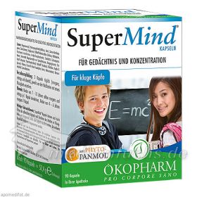 SuperMind Kapseln, 90 ST – PZN 7367123 из Германии (PZN 7367123)