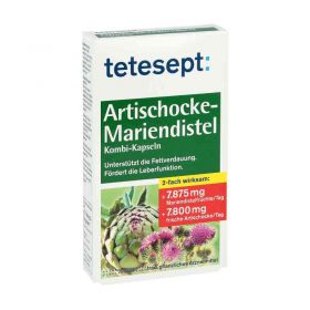 Tetesept Artischocke-Mariendistel Kombi-Kapseln (40 stk) – PZN 1671653 из Германии (PZN 1671653)