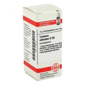 Tartarus Stibiatus D 30 Globuli (10 g) – PZN 1788131 из Германии (PZN 1788131)