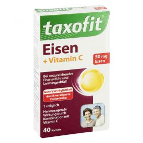 Taxofit Eisen+Vitamin C (40 stk) – PZN 4609169 из Германии (PZN 4609169)