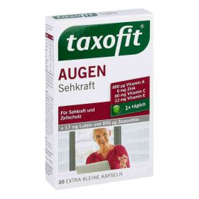 Taxofit Augen Sehkraft Kapseln (30 stk) – PZN 12749602 из Германии (PZN 12749602)
