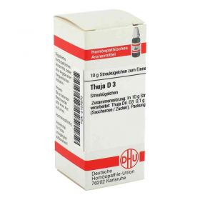 Thuja D 3 Globuli (10 g) – PZN 2107570 из Германии (PZN 2107570)