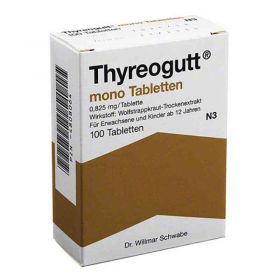 Thyreogutt mono Tabletten (100 stk) – PZN 4808064 из Германии (PZN 4808064)