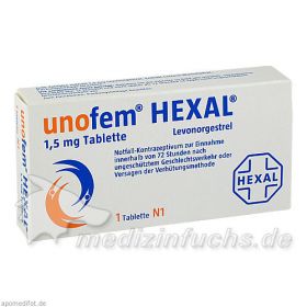 unofem HEXAL 1.5mg Tablette, 1 ST – PZN 10355081 из Германии (PZN 10355081)