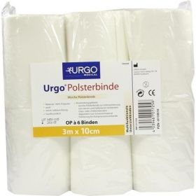 URGO Polsterbinde 3mx10cm, 6 ST – PZN 110510 из Германии (PZN 110510)