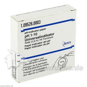UNIVERSAL INDIKATOR Papier Rolle, 1 ST – PZN 2664709 из Германии (PZN 2664709)