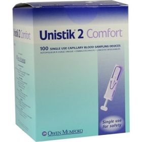 Unistik 2 Comfort, 100 ST – PZN 2893717 из Германии (PZN 2893717)
