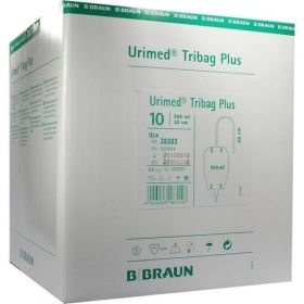 Urimed Tribag Plus Urin-Beinbtl.500ml steril20cm, 10 ST – PZN 5015874 из Германии (PZN 5015874)