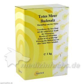 Totes Meer Badesalz Aurica, 1 KG – PZN 7704744 из Германии (PZN 7704744)