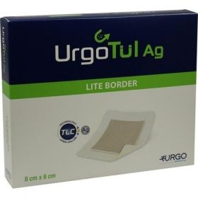 UrgoTül Ag Lite Border 8x8cm, 10 ST – PZN 9607117 из Германии (PZN 9607117)