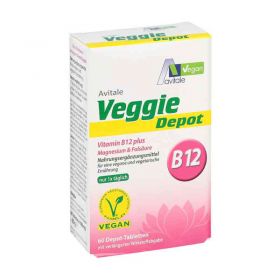Veggie Depot Vitamin B12+magnesium+folsäure Tabletten  (60 stk) – PZN 11674339 из Германии (PZN 11674339)
