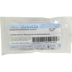 UROMED Katheter-Ventil Universal 1500, 1 ST – PZN 4741874 из Германии (PZN 4741874)