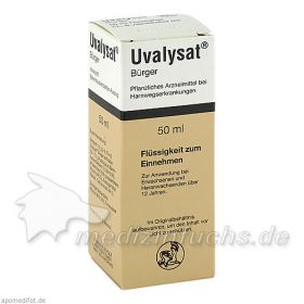 Uvalysat Bürger, 50 ML – PZN 6715390 из Германии (PZN 6715390)