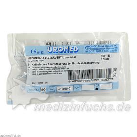 UROMED Katheter-Ventil mit.Adapter 1501, 1 ST – PZN 7198560 из Германии (PZN 7198560)