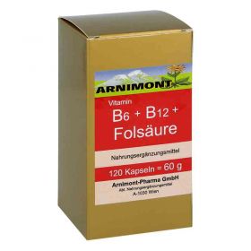 Vitamin B6 + B12 + Folsaüre Kapseln (120 stk) – PZN 646021 из Германии (PZN 646021)