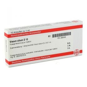 Viscum Album D 10 Ampullen (10X1 ml) – PZN 2825495 из Германии (PZN 2825495)