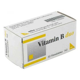 Vitamin B Duo Filmtabletten (50 stk) – PZN 7233664 из Германии (PZN 7233664)