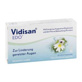 Vidisan Edo Einzeldosispipetten (30X0.6 ml) – PZN 10346320 из Германии (PZN 10346320)