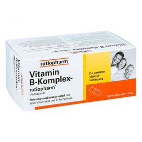 Vitamin B Komplex ratiopharm Kapseln (120 stk) – PZN 13352373 из Германии (PZN 13352373)