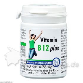VITAMIN B12 plus Kapseln, 60 ST – PZN 3626438 из Германии (PZN 3626438)