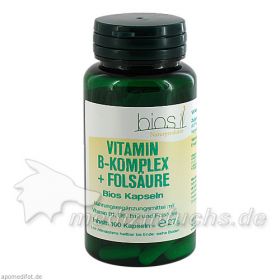 VITAMIN B Komplex+Fols, 100 ST – PZN 6054511 из Германии (PZN 6054511)