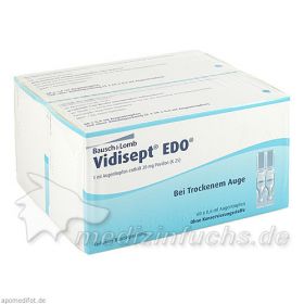VIDISEPT EDO Ein Dosis Ophtiolen, 120X0.6 ML – PZN 8768781 из Германии (PZN 8768781)