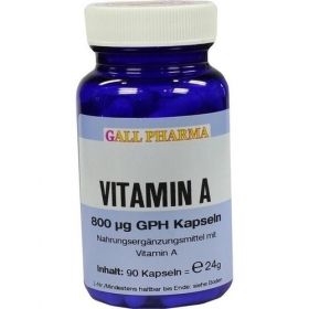 VITAMIN A 800 \m63g GPH Kapseln, 90 ST – PZN 896551 из Германии (PZN 896551)