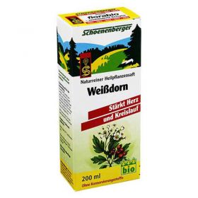 Weißdornsaft Schoenenberger (200 ml) – PZN 692386 из Германии (PZN 692386)