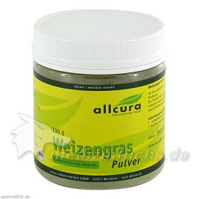 WEIZENGRAS PULVER kbA, 150 G – PZN 1452684 из Германии (PZN 1452684)