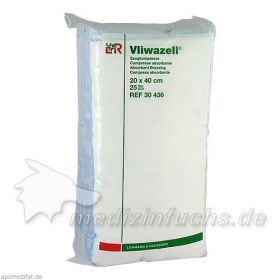 VLIWAZELL Saugkompressen 20x40 cm unsteril, 25 ST – PZN 2232884 из Германии (PZN 2232884)