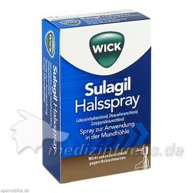 WICK Sulagil Halsspray, 15 ML – PZN 3536333 из Германии (PZN 3536333)