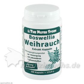 WEIHRAUCH 400 mg Kapseln, 200 ST – PZN 432283 из Германии (PZN 432283)