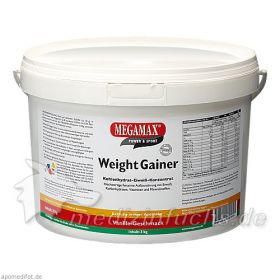 WEIGHT GAINER Megamax Vanille Pulver, 3000 G – PZN 7345920 из Германии (PZN 7345920)